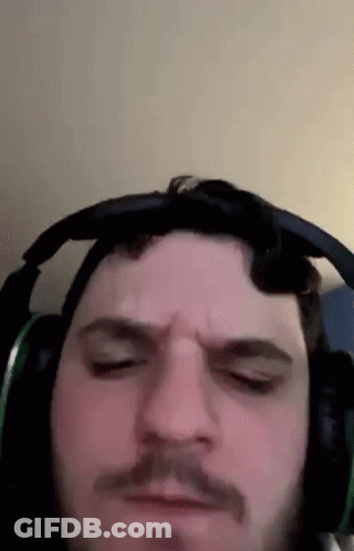 Man Dancing With Headphones GIF
