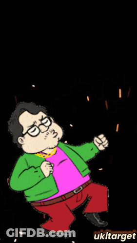 Man Dancing With Kamu Keren Banget GIF