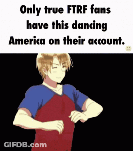 Man Dancing With Words Only True FTRF Fans Have This Dancing America GIF