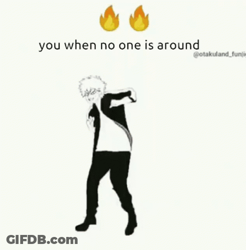 Man Dancing You When No One Is Around GIF
