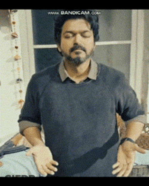 Man Deep Inhale Woosah GIF