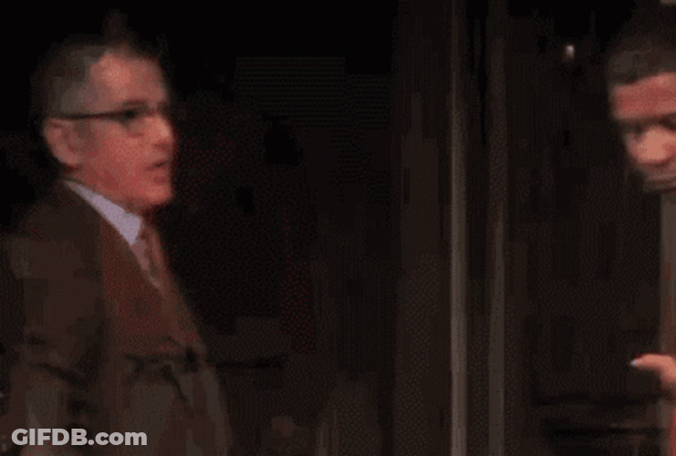Man Denied His Visitor GIF