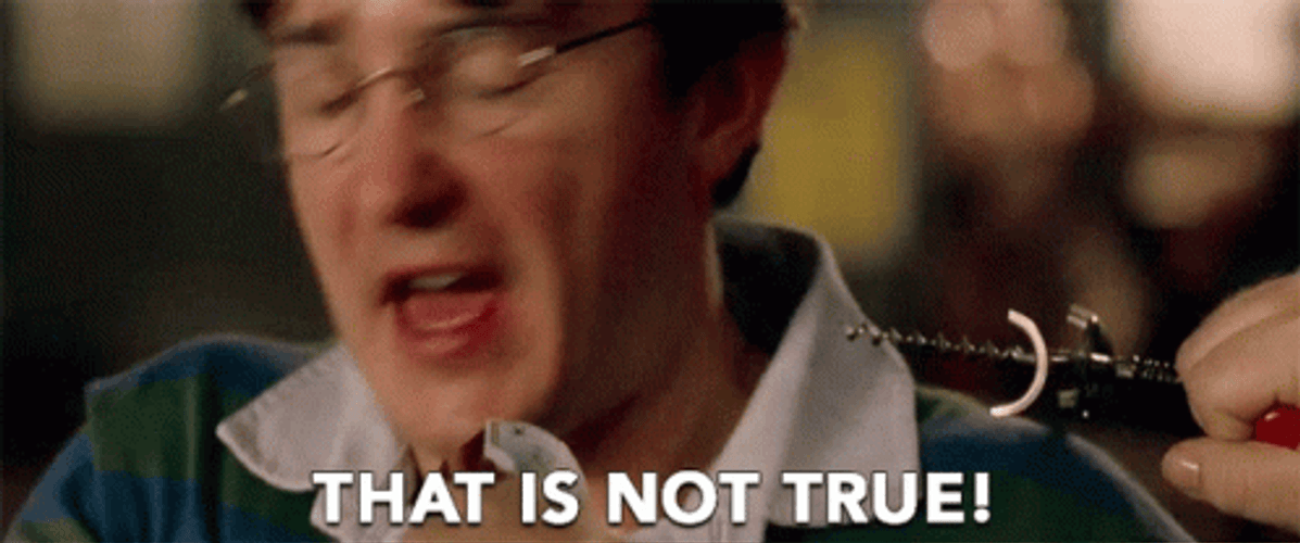 Man Denying Throne Of Lies GIF