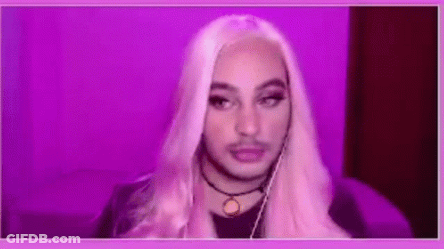 Man Disguised As Diva GIF