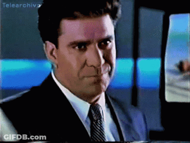 Man Disintegrate Television GIF
