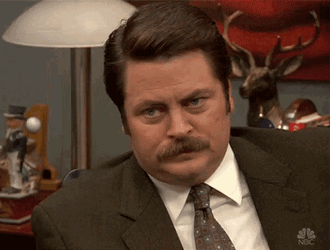 Man Doing Blank Stare GIF
