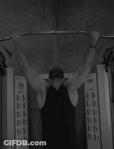 Man Doing Pull Ups Do Something GIF