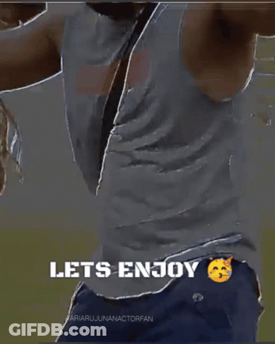 Man Doing Push Ups On Wooden Bench In Woods GIF