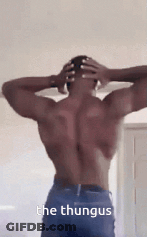 Man Doing Thug Shaker While Facing Backwards GIF