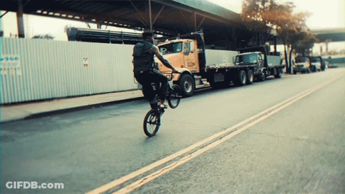 Man Doing Trick On Dirt Bike Cycle World GIF