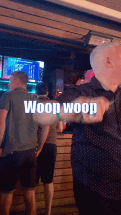Man Doing Whoops Dance GIF