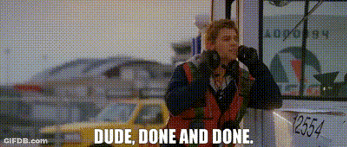 Man Done And Done Calling In Race Track GIF