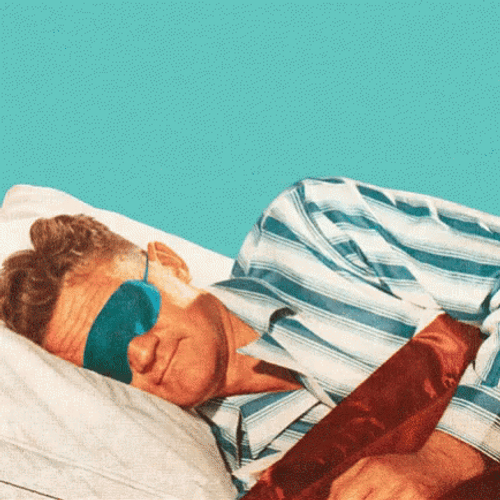 Man Dreaming Taco GIF