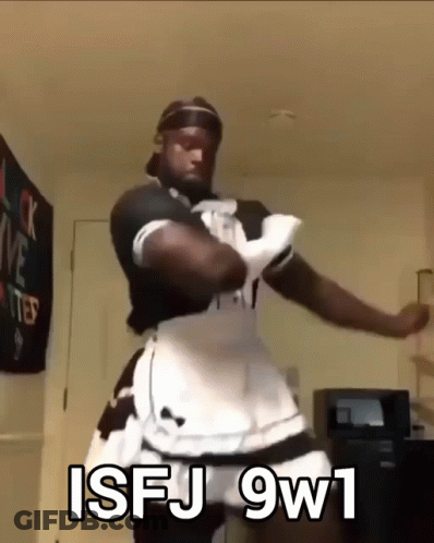 Man Dressed As Maid Dancing ISFJ 9W1 GIF