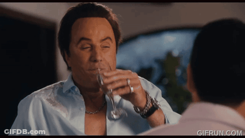 Man Drinking From Glass GIF