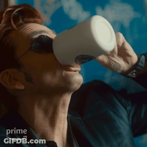 Man Drinking From Prime Cup GIF