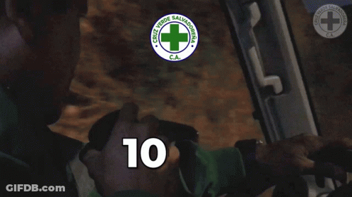 Man Driving Car Number 10-04 GIF
