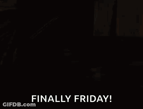 Man Driving Car Saying Finally Friday GIF