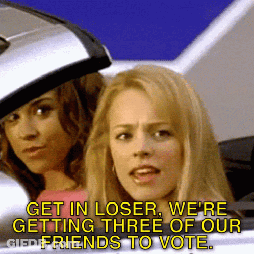 Man Driving Car Saying Get In Loser We're Going To Trigger Trumpers GIF