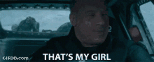 Man Driving Car Saying That's My Girl GIF