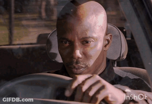 Man Driving Car With Inshot Watermark GIF