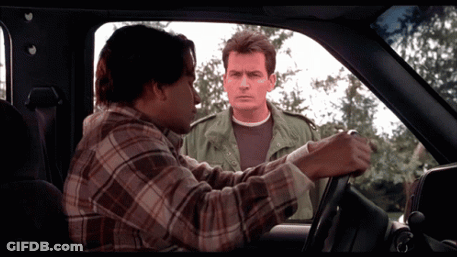 Man Driving Crazy GIF