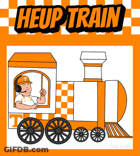 Man Driving Heup Train GIF