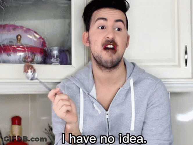 Man Eating Butter Have No Idea GIF