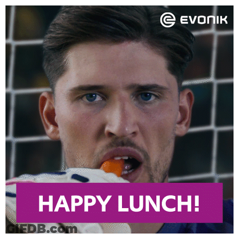 Man Eating Carrot Happy Lunch GIF