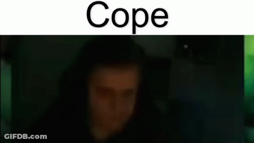 Man Eating Chips In Dark Room GIF