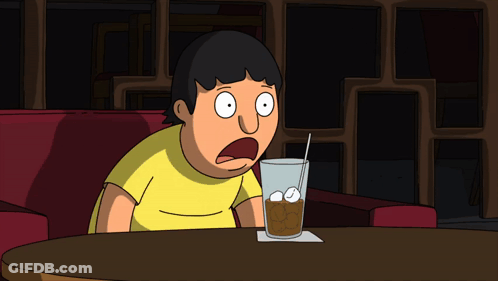 Man Eating Large Meat Piece GIF