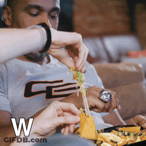 Man Eating Nacho What GIF