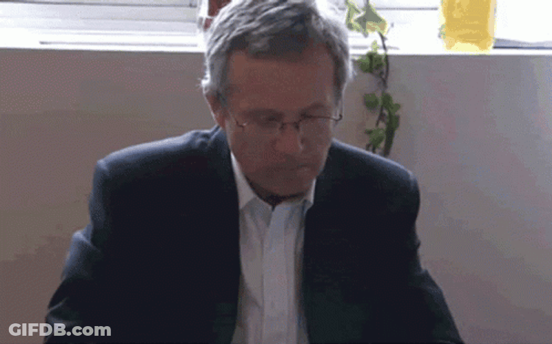 Man Eating Perfect Reaction GIF