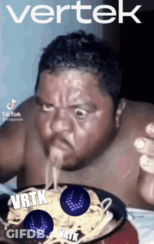 Man Eating Spaghetti VRTK GIF
