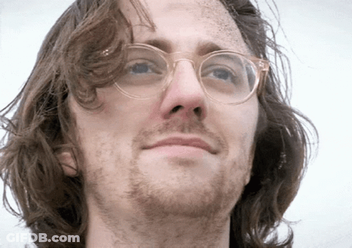 Man Emotion Change Happy Then Sad GIF