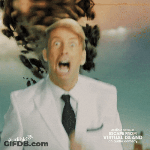 Man Escaping From A Fire Tornado GIF
