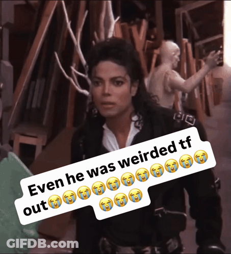 Man Even He Was Weirded TF Out GIF