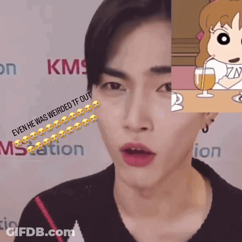 Man Even He Was Weirded Tf Out GIF
