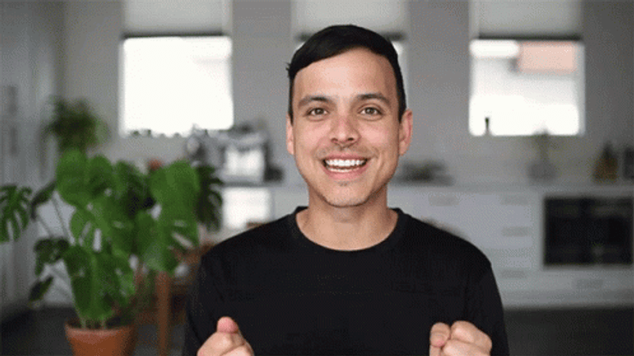 Man Excited About Internet GIF