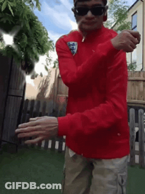 Man ExCited Clapping Footballs Coming Home GIF