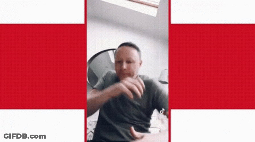 Man Excited Dancing Footballs Coming Home GIF
