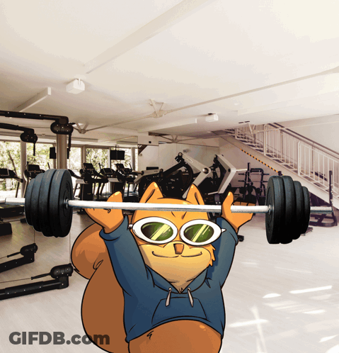 Man Exercising In Gym GIF