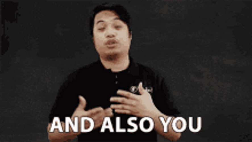 Man Explaining And Also You GIF