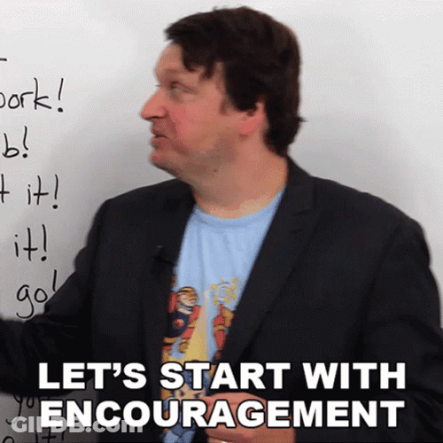 Man Explaining Encouragement GIF