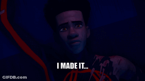 Man Eyes Closed I Made It I'm Home GIF