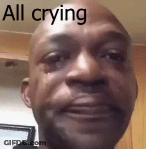 Man Face All Crying GIF
