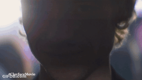 Man Face Close Up #Clayfacemovie GIF