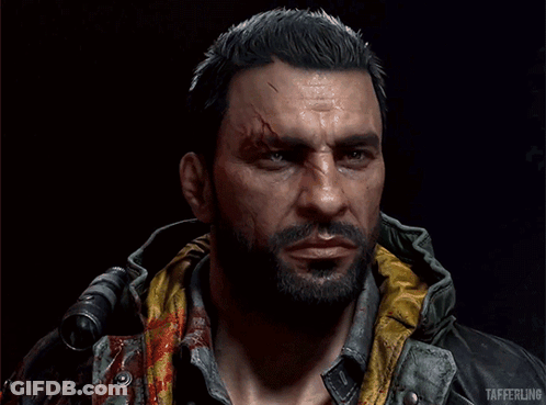 Man Face Close Up Tafferling GIF