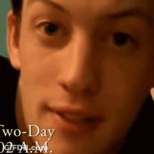 Man Face Close Up Two-Day 02 A.M GIF