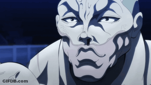 Man Face Close Up With Shadow GIF